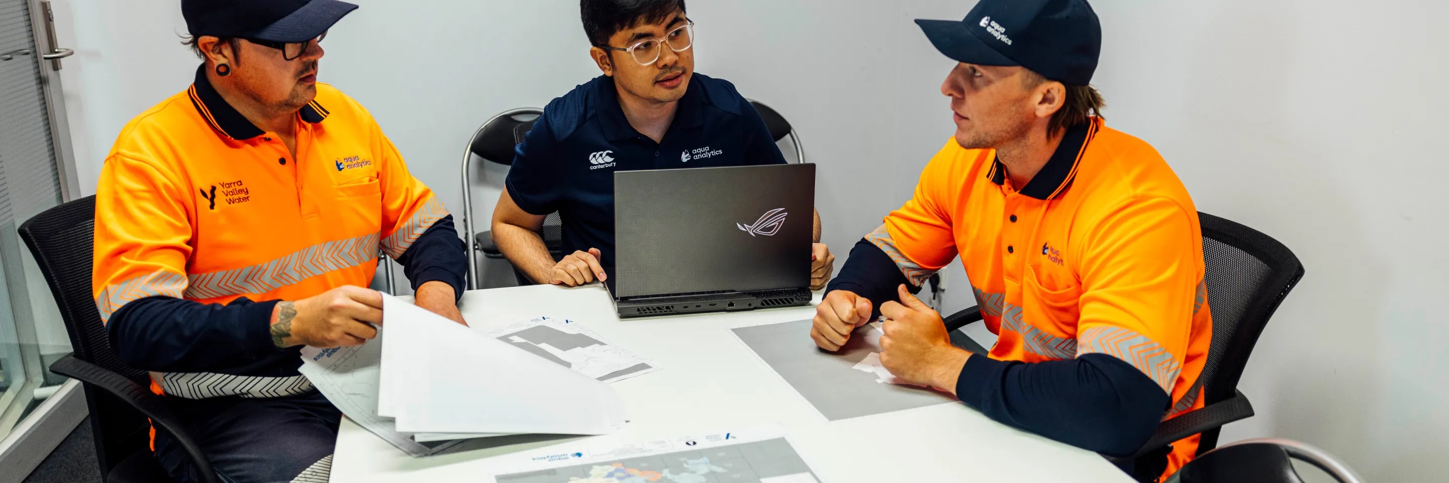 3 People Discussing Infrastructure Leakage Index Results