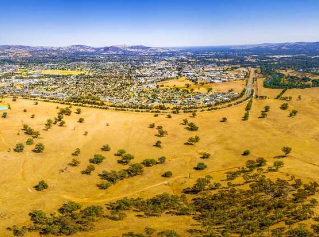 Aerial panoramic landscape — Water Management Near Me in Mitcham VIC