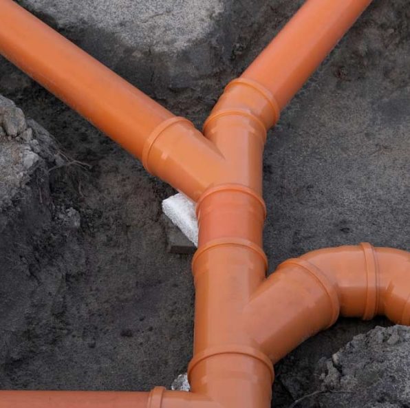 Prepared Drainage System from Plastic pipes — District Metered Areas in Burleigh Heads, QLD