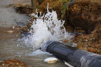 Broken pipe that leaks water — Leak Detection in Burleigh Heads, QLD
