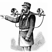 Am Mayers Topophone Has Two Sound Receivers Attached To A Shoulder Rest. Image From New York Public Library.jpg