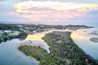 Aerial view of Nambucca heads — Water Management Near Me in NSW